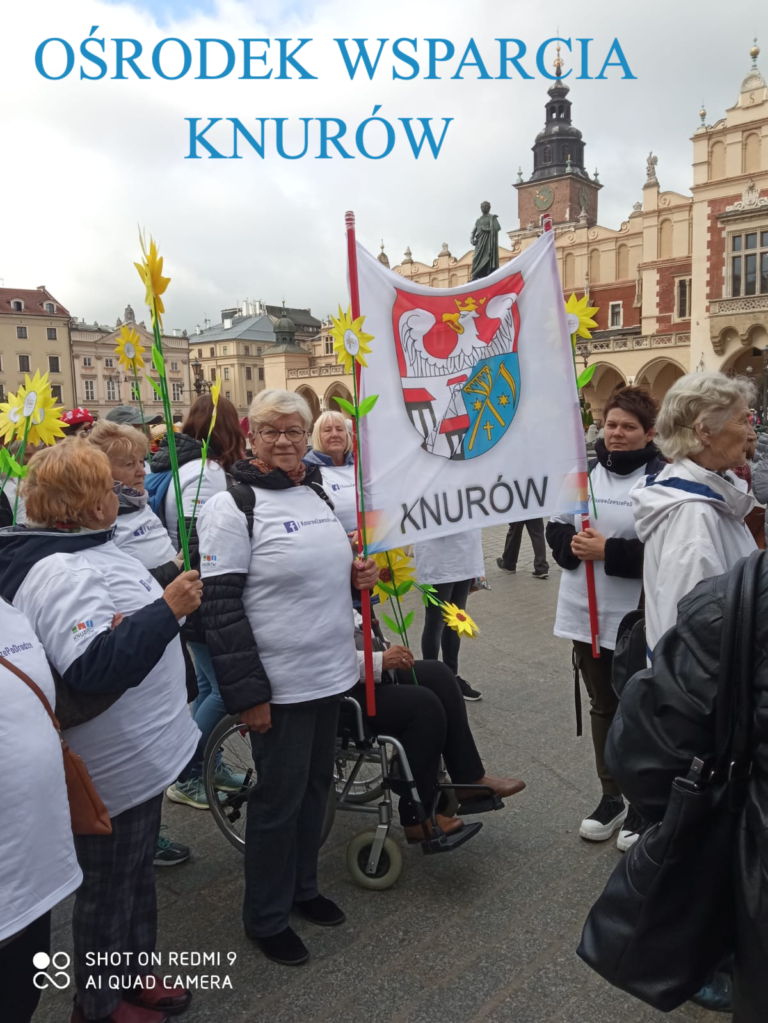 Ośrodek Wsparcia w Knurowie na IX Międzynarodowych Senioraliach w Krakowie